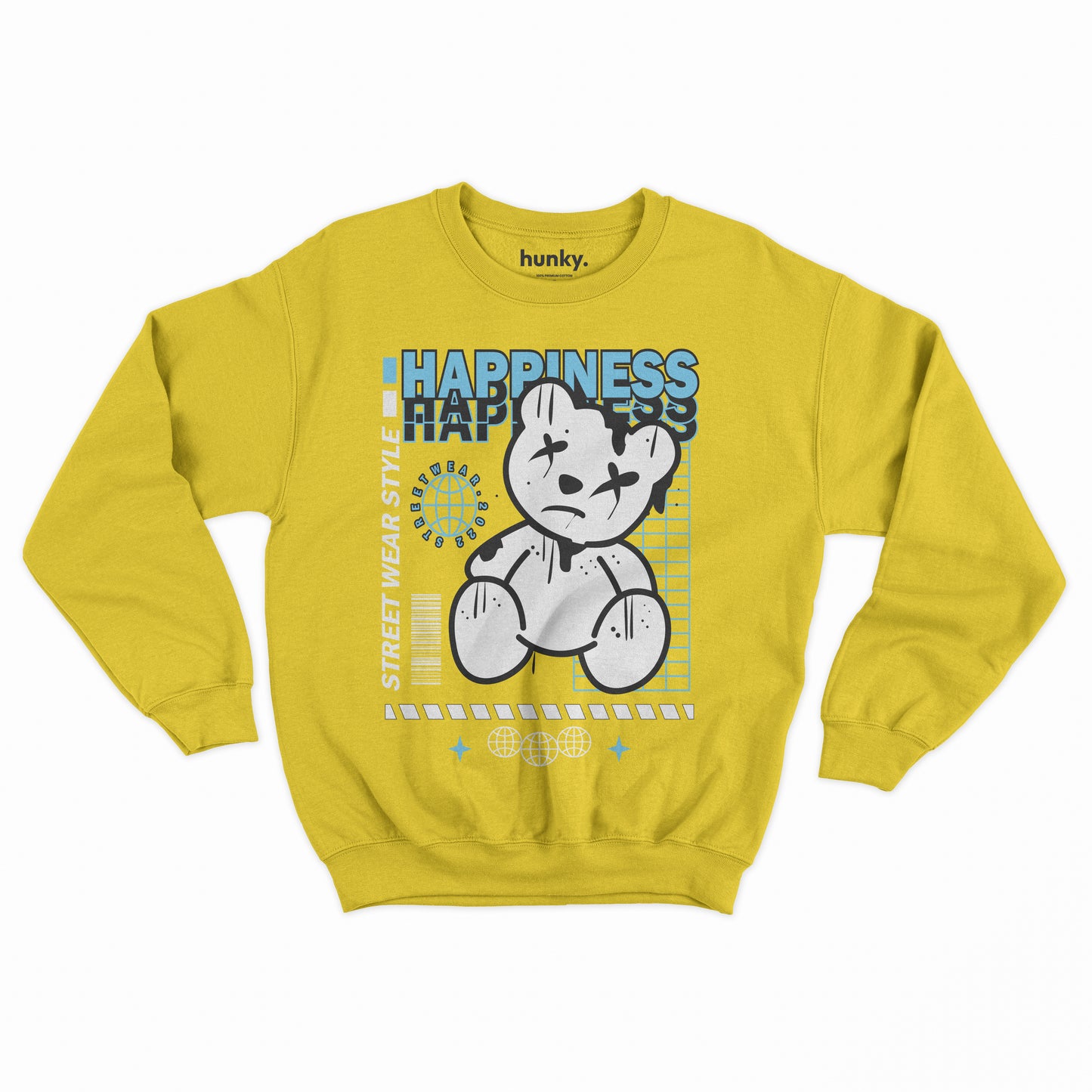 hapiness bear sweatshirt