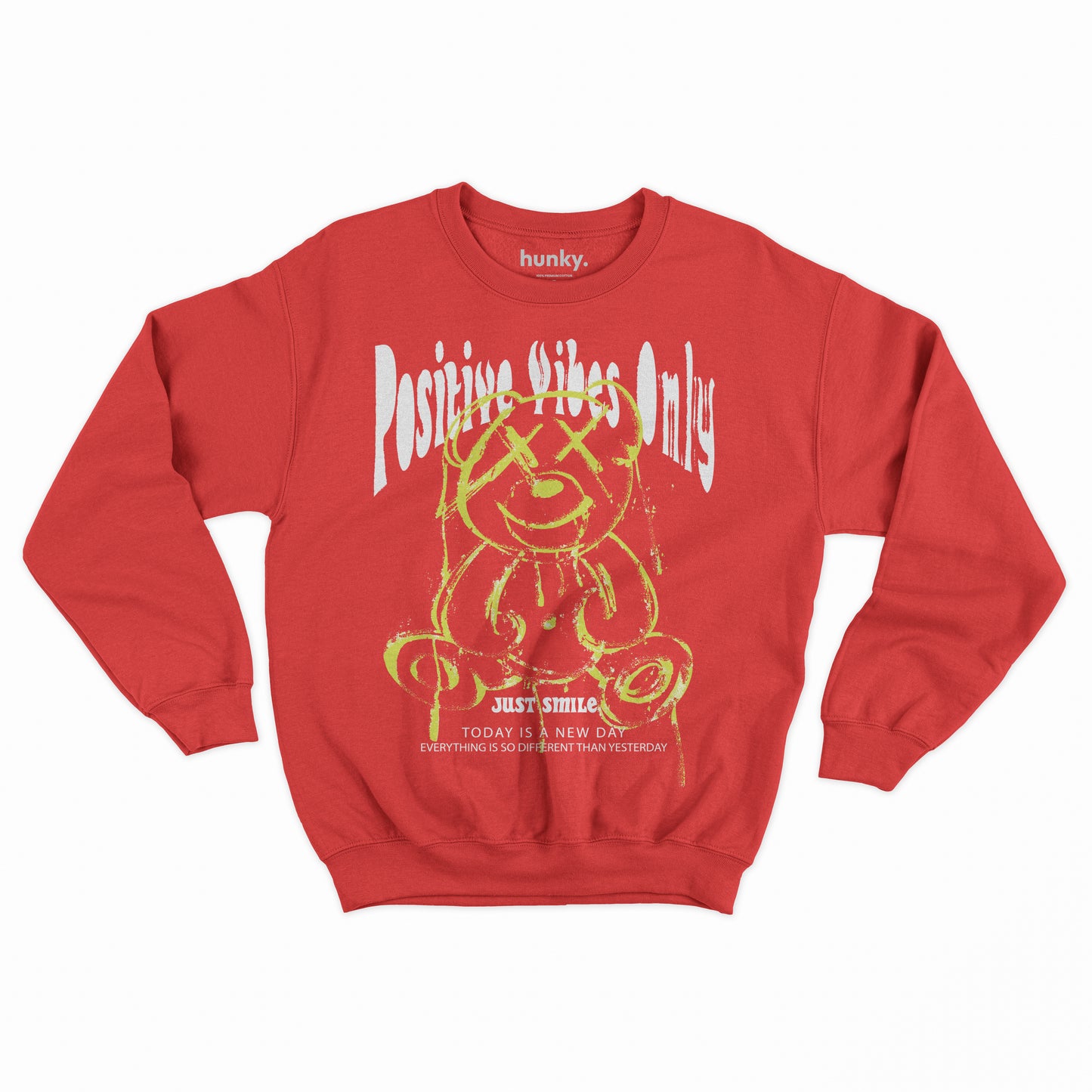 Positive Vibes Bear Sweatshirt