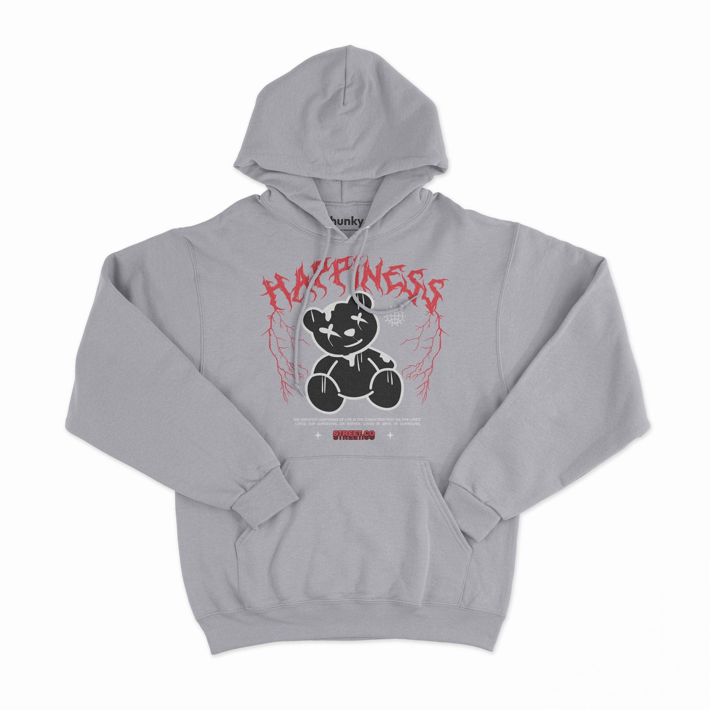 Electric Happiness Bear Hoodie