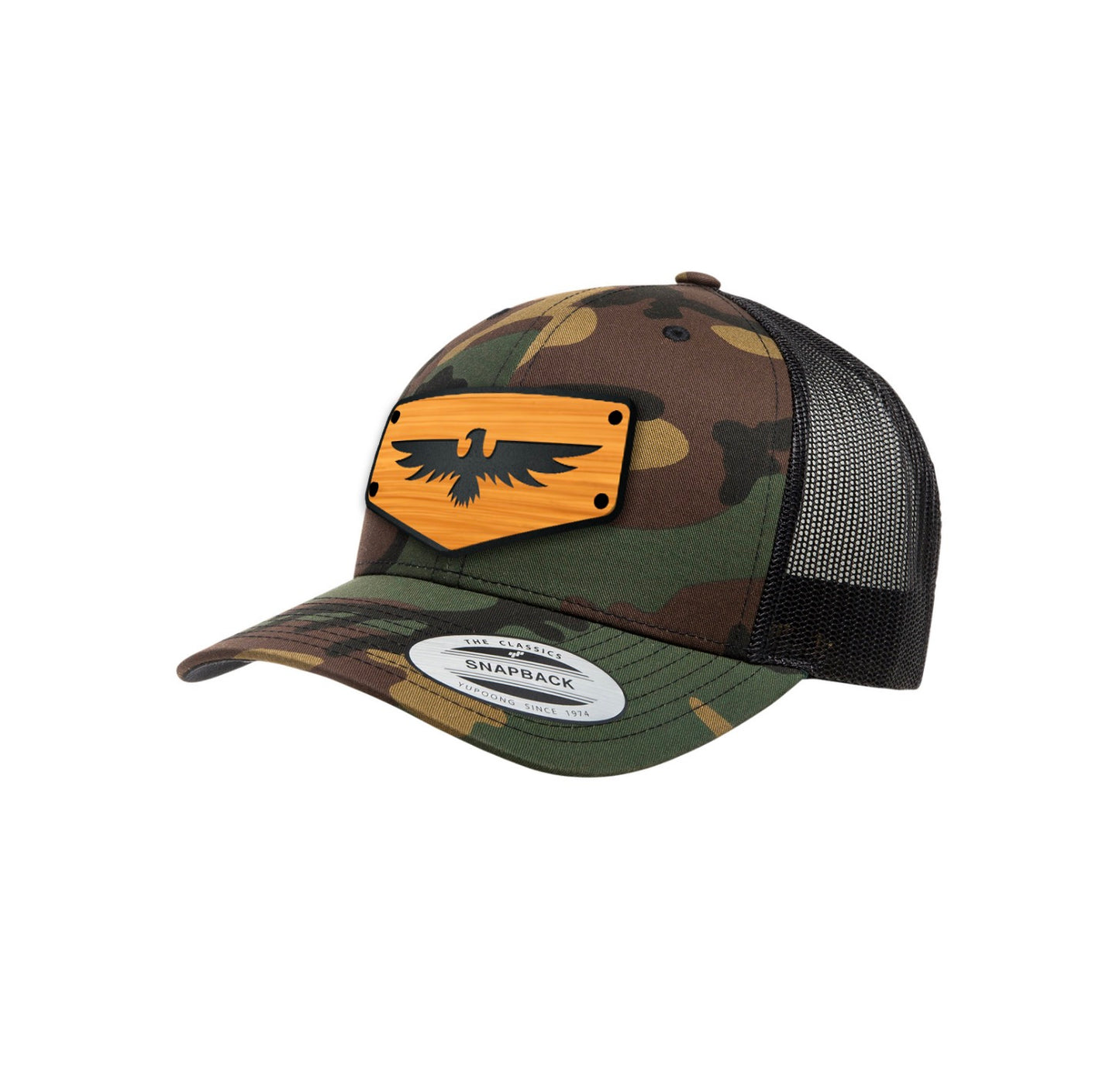 Trucker Hat with Eagle Design