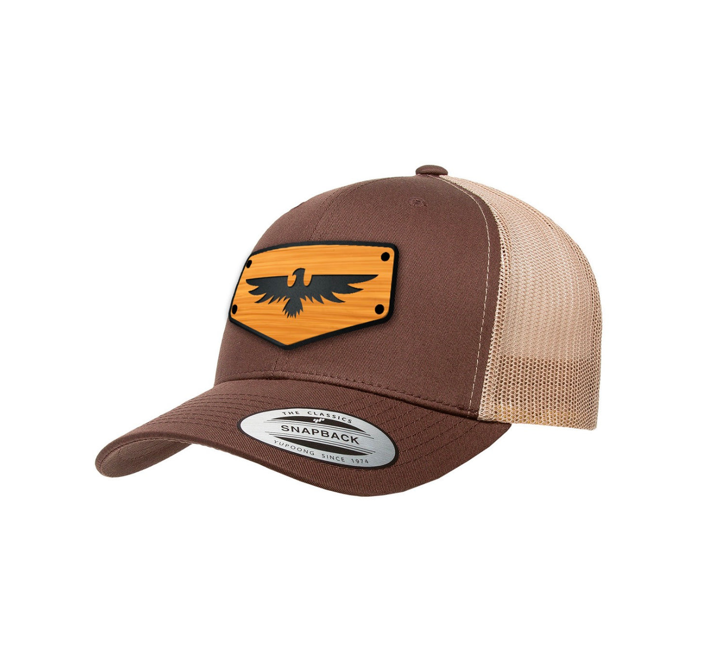 Trucker Hat with Eagle Design