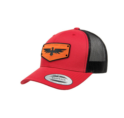 Trucker Hat with Eagle Design