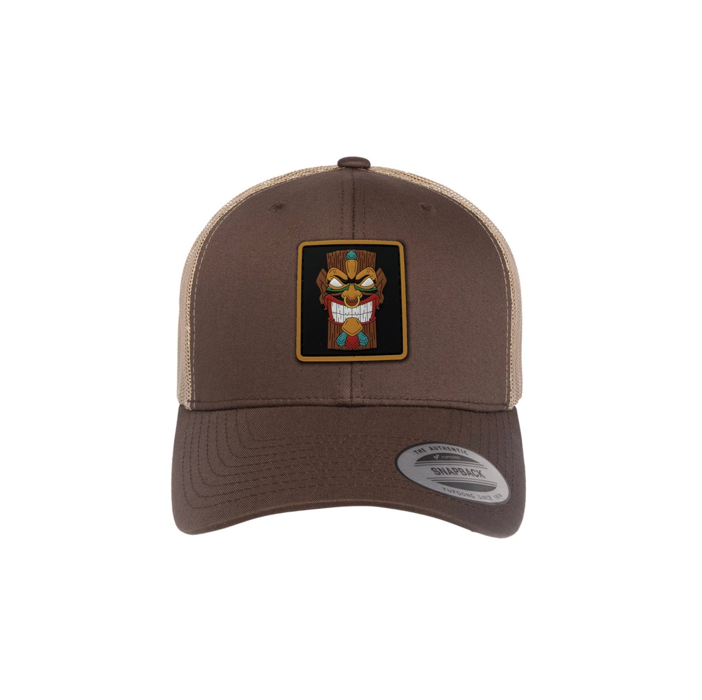 Dark Tiki PVC Patch Hat