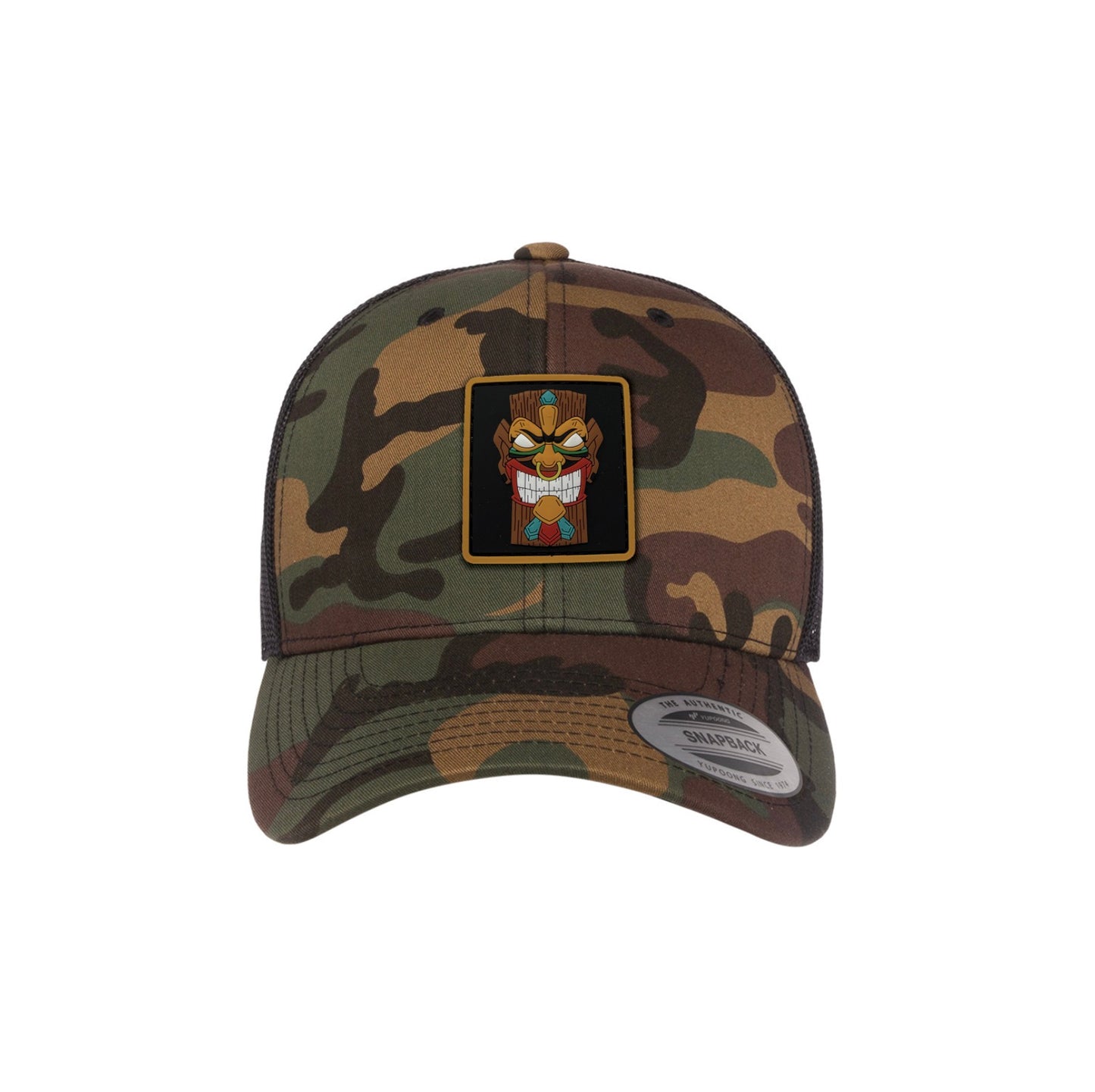 Dark Tiki PVC Patch Hat