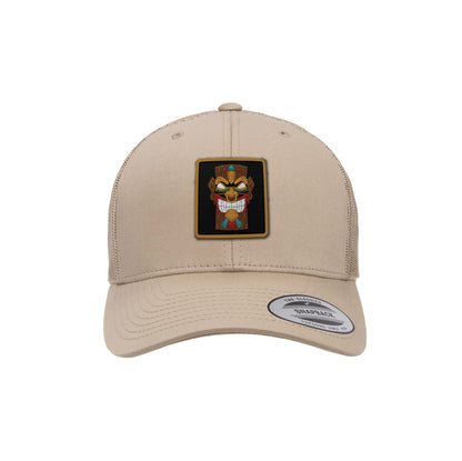 Dark Tiki PVC Patch Hat