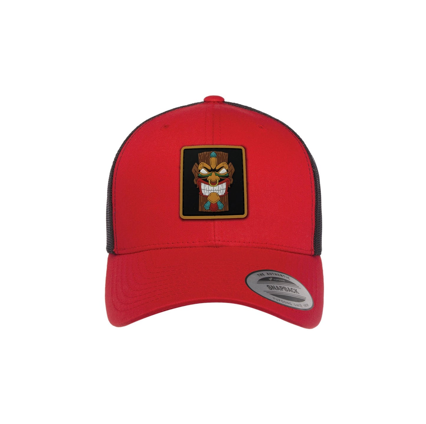 Dark Tiki PVC Patch Hat