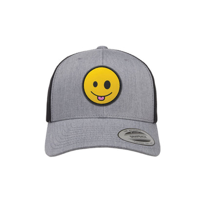 Happy Face PVC Patch Hat