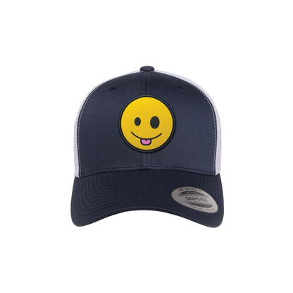 Happy Face PVC Patch Hat