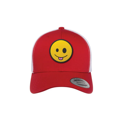 Happy Face PVC Patch Hat